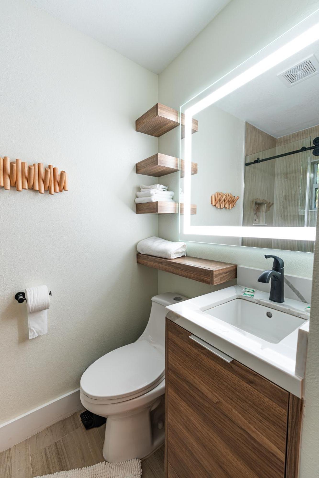 פורט פירס Seahorse Beach Bungalows מראה חיצוני תמונה